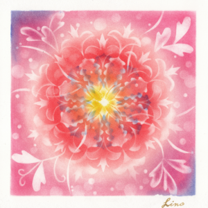 結晶の花 Anela 天使のサンキャッチャー 癒しのアート